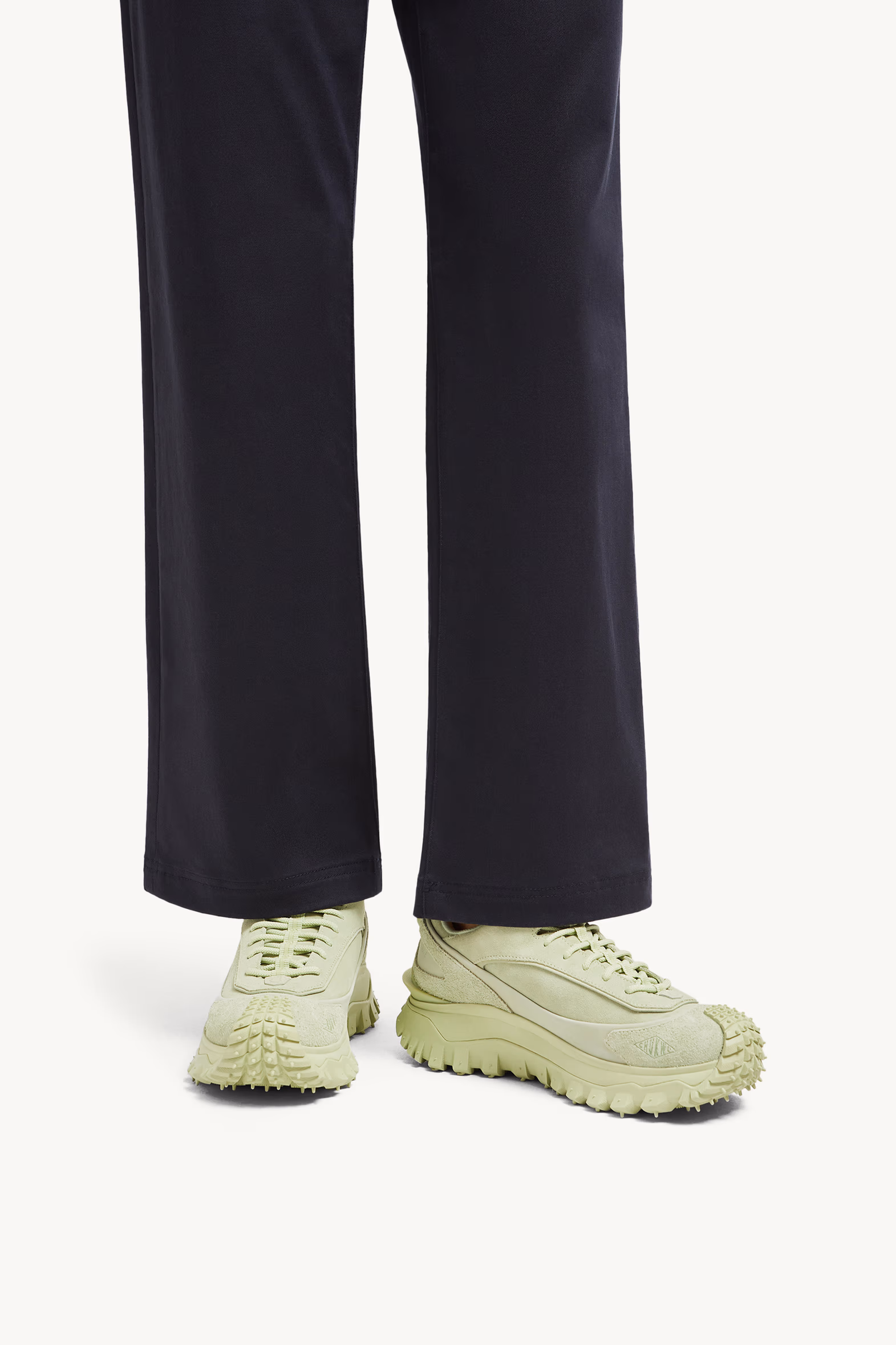 Trailgrip Momint Nubuck & Suede Sneakers Women Mint Green Moncler 2